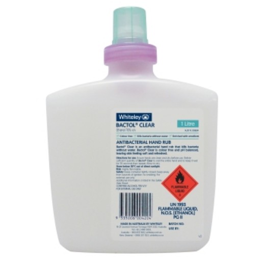 Picture of Bactol Clear Alcohol Gel 1L