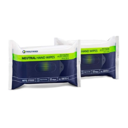 Picture of Halyard Neutral Hand Wipes