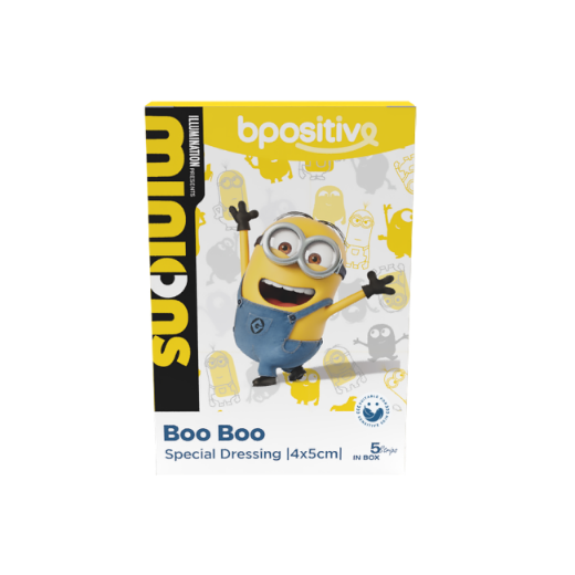 Picture of Bpositive Boo Boo Minion Special Dressing 4 X 5cm (BX5)