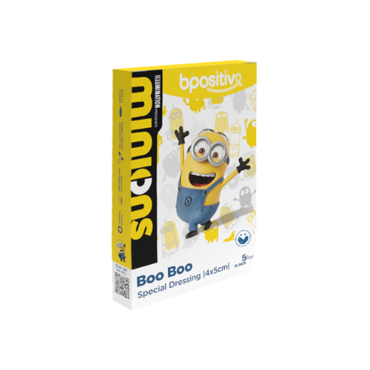 Picture of Bpositive Boo Boo Minion Special Dressing 4 X 5cm (BX5)