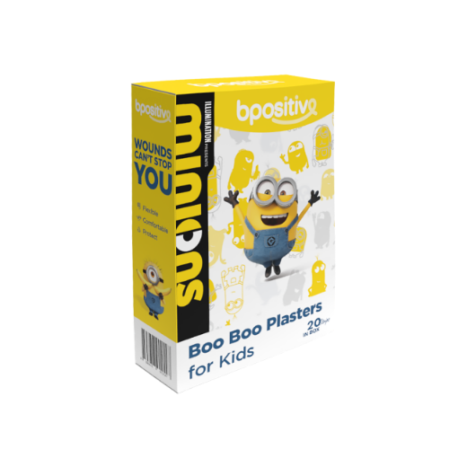 Picture of Bpositive Boo Boo Minion Strips For Kids (BX20)