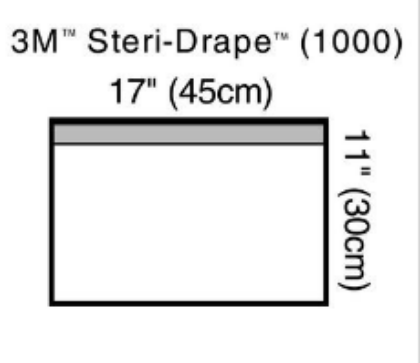 Picture of Drape-Steri 45 X 30cm Small