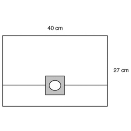 Picture of Drape-Steri 40 X 27cm Opthalmic Refractive
