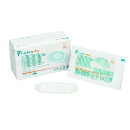 Picture of Tegaderm + Pad Waterproof Absorbent Transparent Island Dressing 6 X 10cm