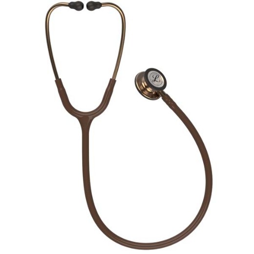 Picture of 3M Littmann 5809 Classic III Stethoscope - Special Edition Copper Chestpiece; Chocolate Tube; Copper Stem And Headset