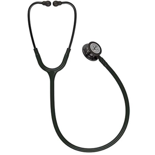 Picture of 3M Littmann 5811 Classic III Stethoscope - Special Edition Smoke Chestpiece; Black Tube; Smoke Stem And Headset