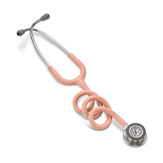 Picture of 3M Littmann 5910 Classic III Stethoscope; Satin-finish With Champagne Rose Tubing And Stainless Steel Chestpiece