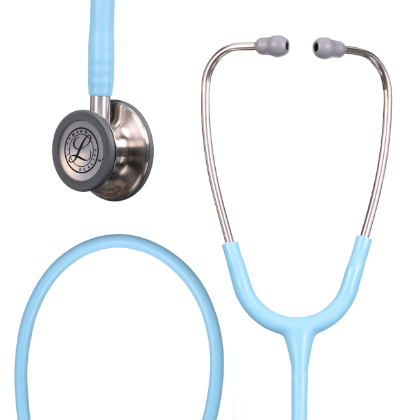 Picture of 3M Littmann 5912 Classic III Stethoscope; Satin-finish With Marine Blue Tubing And Stainless Steel Chestpiece