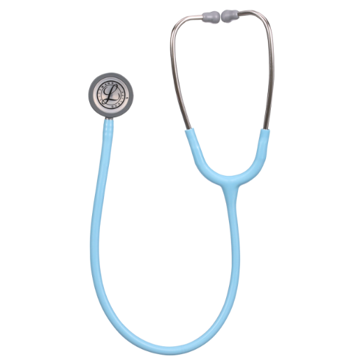 Picture of 3M Littmann 5912 Classic III Stethoscope; Satin-finish With Marine Blue Tubing And Stainless Steel Chestpiece