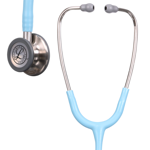 Picture of 3M Littmann 5912 Classic III Stethoscope; Satin-finish With Marine Blue Tubing And Stainless Steel Chestpiece