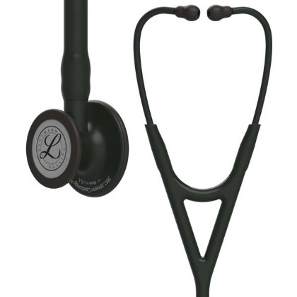 Picture of 3M Littmann 6163 Cardiology IV Stethoscope - Special Edition Black Chestpiece Tube Stem And Headset