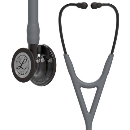 Picture of 3M Littmann 6238 Cardiology IV Stethoscope - High-Polish Smoke Chestpiece; Grey Tube; Smoke Stem And Headset