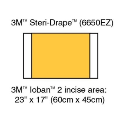 Picture of Ioban Antimicrobial Incise Drape 60x45cm