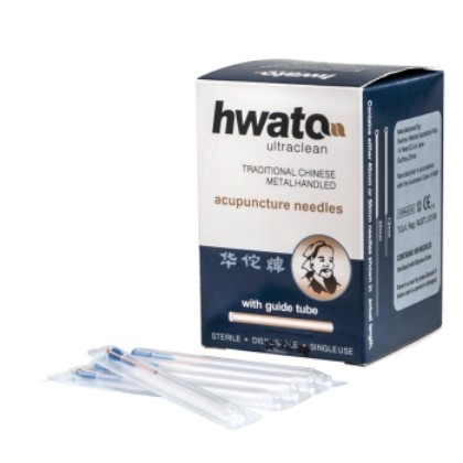 Picture of Acupuncture Needle Hwato 22 X 13mm With Guide Tube