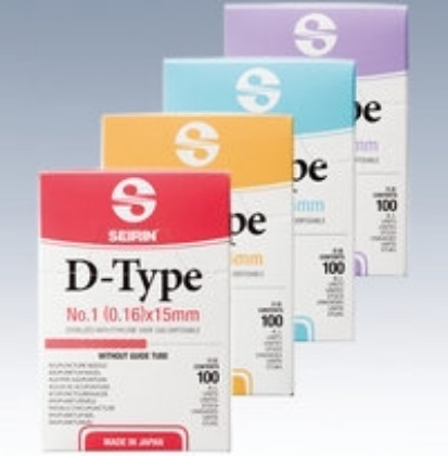 Picture of Acupuncture Needle Seirin 16 X 15mm D Type