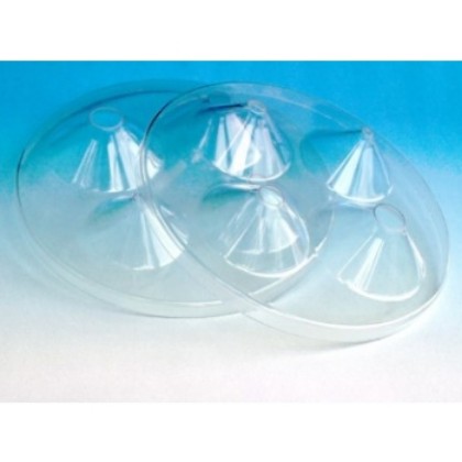 Picture of Lexan Disk With 4 Cones