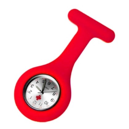 Picture of Nurses Watch Silicon Red