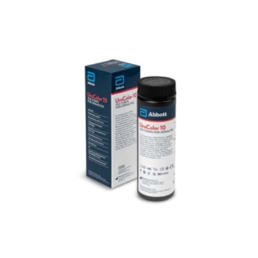 Picture of Urocolor 10 Urine Test Strip