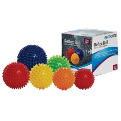 Picture of Allcare Reflex Balls 8cm Yellow