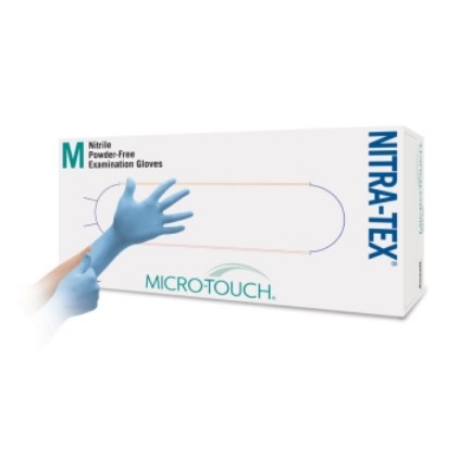Picture of MICRO-TOUCH Nitra-Tex Gloves Size Medium