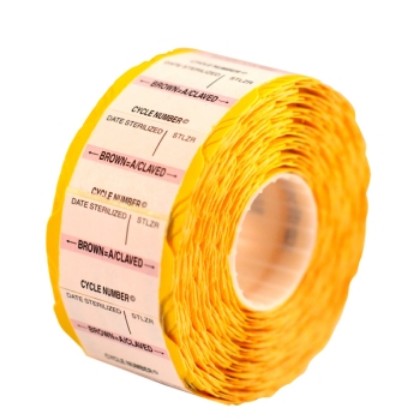 Picture of Meditrax Adhesive Labels Suretrax Yellow