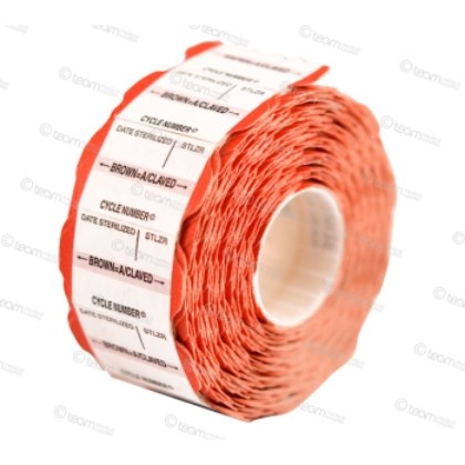 Picture of Meditrax Adhesive Labels Suretrax Red