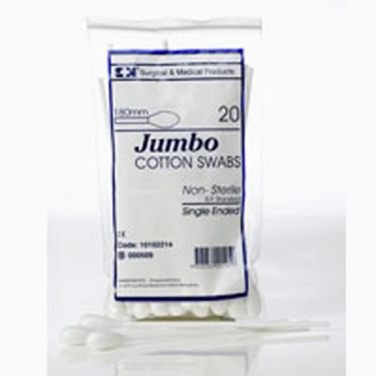 Picture of Cotton Jumbo Swabsticks 18cm