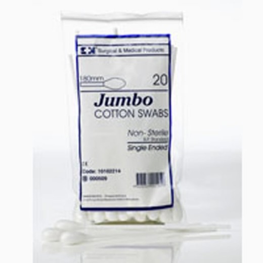 Picture of Cotton Jumbo Swabsticks 18cm