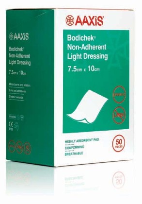 Picture of Bodichek Non-Adhesive Dressing 7.5 X 10cm Light