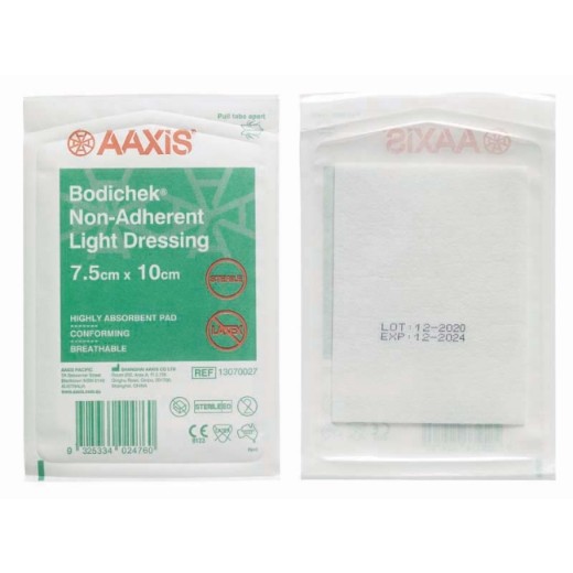Picture of Bodichek Non-Adhesive Dressing 7.5 X 10cm Light