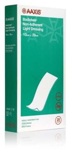 Picture of Bodichek Non-Adhesive Dressing 10 X 20cm Light