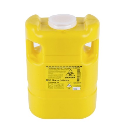 Picture of BD Sharps Container One-Piece 8L