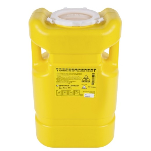 Picture of BD Sharps Container One-Piece 17L