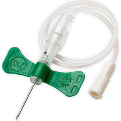 Picture of Vacutainer ¬Æ  Push Button 23G 19MM 12 Luer Light Blue