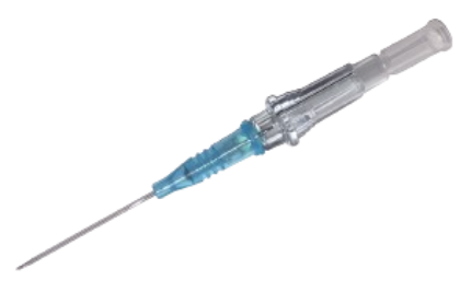 Picture of BD Insyte Autoguard IV Catheter 22G X 25mm Blue