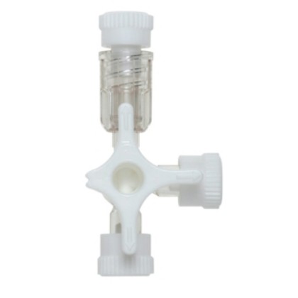 Picture of Stopcock 3-way Luer Lock- White