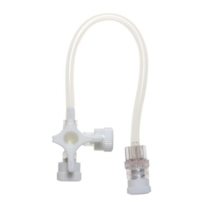 Picture of Stopcock With 10cm Ext Tubing White