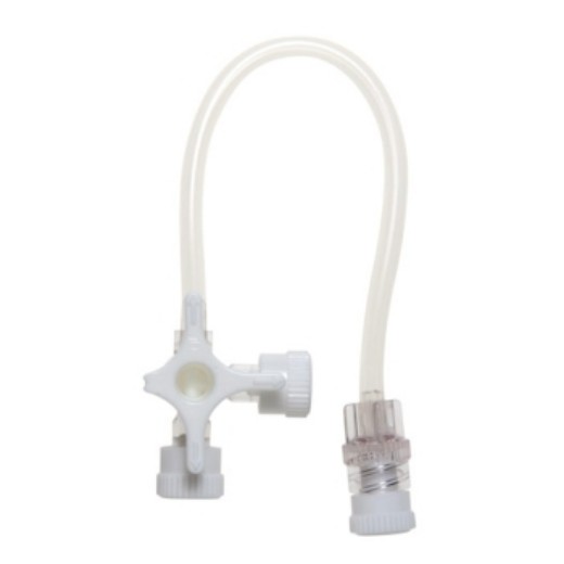 Picture of Stopcock With 10cm Ext Tubing White
