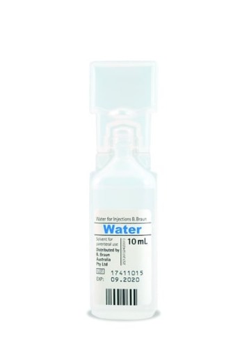 Picture of Water For Injection 10ml Braun