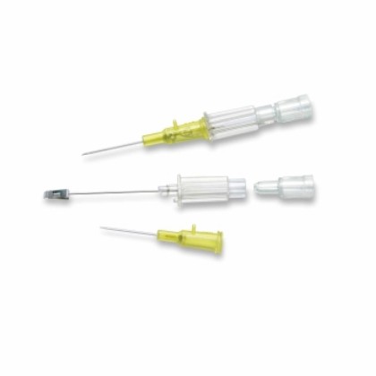 Picture of Introcan Safety Catheter Yellow 24G X 20mm