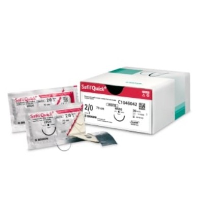Picture of Safil Quick Beige 3-0 19mm RC 45cm Suture