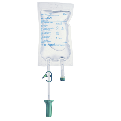 Picture of Uro-tainer Sodium Chloride 0.9% 100ml For Urinary Catheters