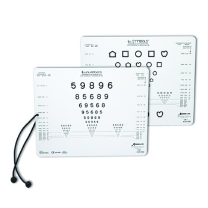 Picture of Eye Chart Lea Symbol & Number Double Sided