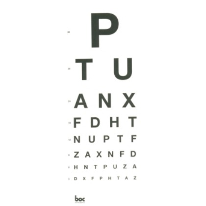 Picture of Eye Chart Direct 3m 'PTU 'TXU'