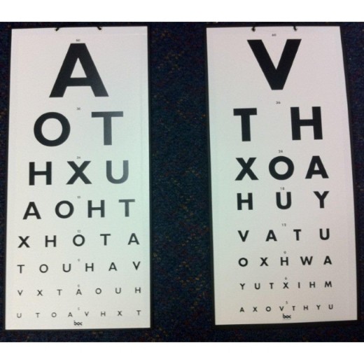 Picture of Eye Chart 6m 'AOT' Universal