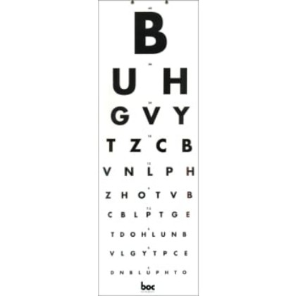 Picture of Eye Chart Direct 6m 'BUH'