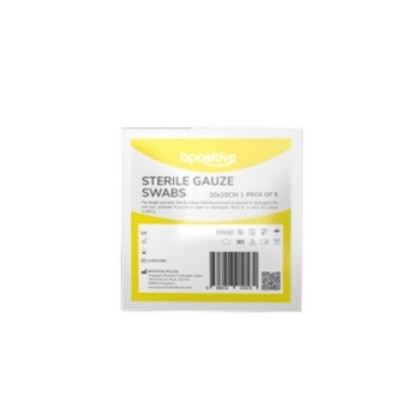 Picture of Bpositive Gauze Square 10 X 10cm 5's Sterile