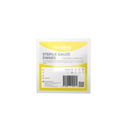 Picture of Bpositive Gauze Square 7.5 X 7.5cm 3's Sterile