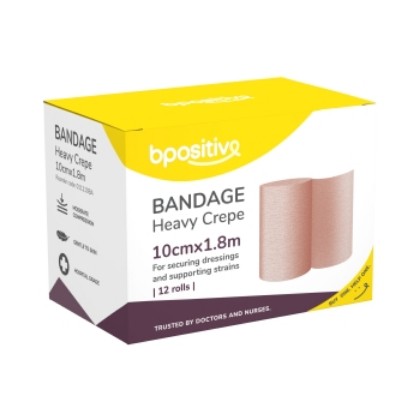 Picture of Bpositive Bandage Heavy Crepe 10cm X 1.8m