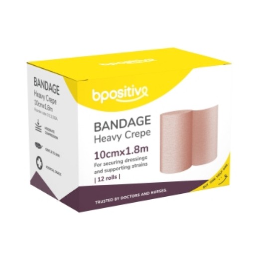 Picture of Bpositive Bandage Heavy Crepe 10cm X 1.8m